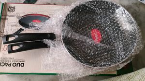 Pigeon Non Stick Duo Pack Fry Pan And Flat tawa