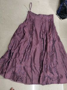 Lehenga And Crop Top Used Only Once