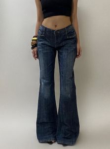 vintage y2k flared jeans