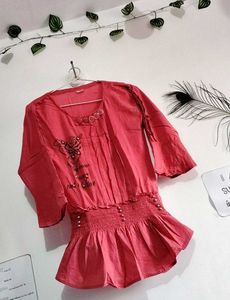 🎀 Cute Pink Girls' Top 😍