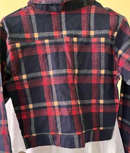Cropped Striped Shirt