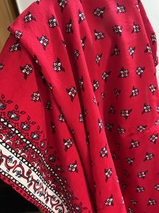 Forever 21 Red Top/ Short Kurta/ Off Shoulder