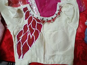 pink ready to wear saree