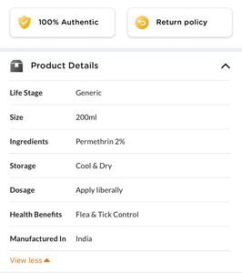 Anti Tick and Flea Shampoo for Dogs