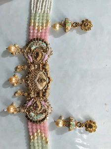 Elegant Choker &amp; Earring Set