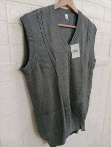 Grey Mens Sweater