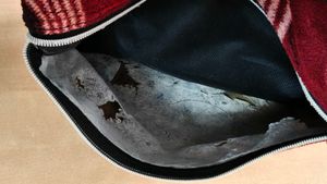 Red Shoulder Handbag (Used - As-Is Condition)