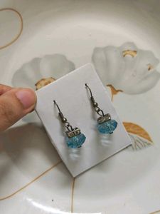 Blue Crystal Earrings
