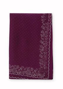 Elegant Purple Floral Saree