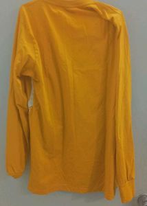 RAW Brand Yellow Long Sleeve Tee