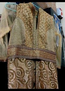 Party Wear Net Chumki Kurta
