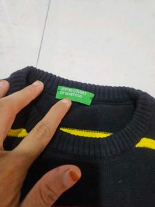 Striped Knit Sweater