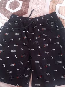 Black Shorts Only 1 Time Used