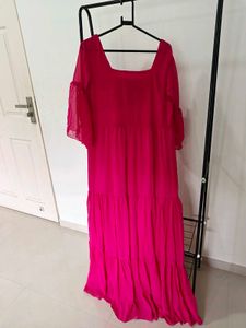 Pink Long Maxi Dress