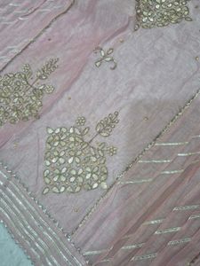 Organza pink dress