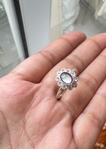 Antique Pure Silver Ring/ Single Toe Ring