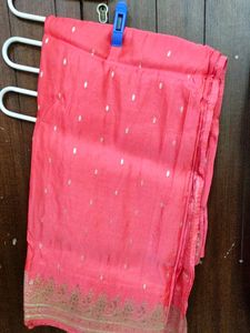 Combo Of Benaras And Organza Saree
