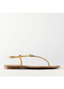 Brand New Zara Leather Sandal From NY