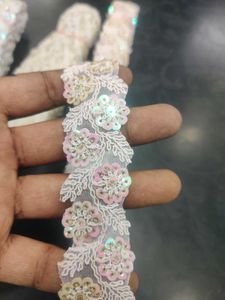 New Design White Fancy Lace