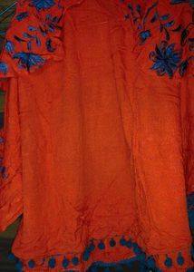 A Cute Red Kaftaan