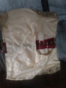 Golden Stitched Lehnga