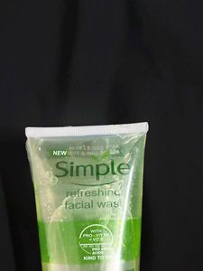 simple face wash