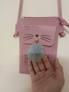 Cute Pink Sling Bag