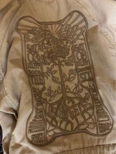 y2k GUESS 1981 khaki Hooded Jacket