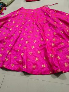 Pink Ethnic patola chaniyo