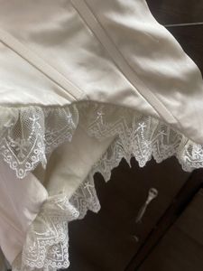 White Corset Top - Winter Appropriate