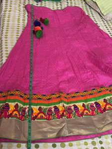 Pink Ghaghra Choli