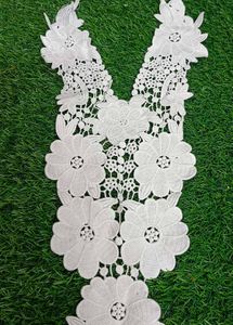 White Floral Lace Applique