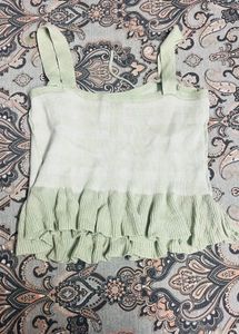 Red Basic Tshirt , Light green top , White Tee