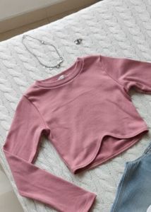 Cute Pink Crop Top