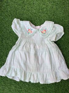 Set Of 2 Dress -light Green /red