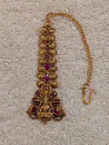 Lakshmi Chain, Earrings & Maangtikka Set