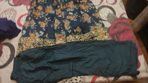 Floral Print Kurta with plazo
