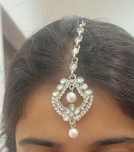 Combo Set Of Golden And Silver Maang Tika