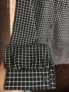 Checkered Button-Down Shirt