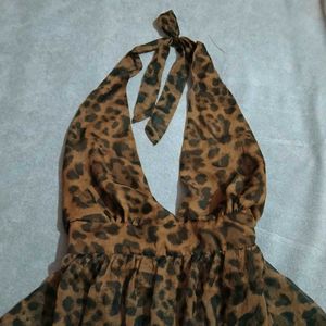 y2k backless halter neck top