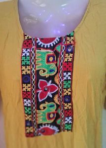 new with no tag Ethnic Mustard Kurta