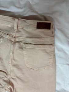 Peach Denim Jeans