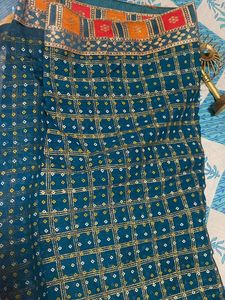 Beautiful Saree With Stiched Blouse