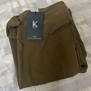 Women’s High Rise Relaxed Fit Korean Trousers