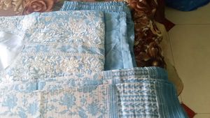 Sky Blue Embroidered Suit