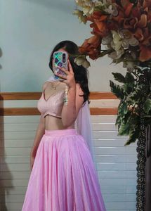 Baby Pink Lehenga / Soft Girl Outfit
