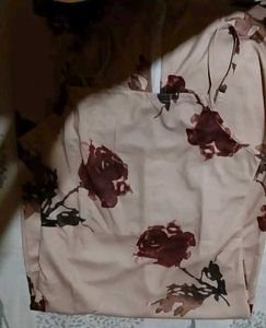 Beautiful Floral Design Sexy Bodycon Dress