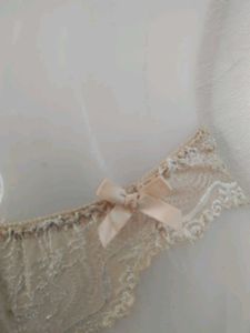 Lace Panties with Bow Detail