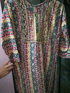 Colorful Printed Kurta