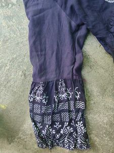 frog top ..Boho Embroidered To